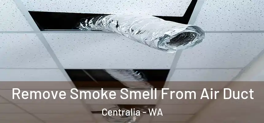  Remove Smoke Smell From Air Duct Centralia - WA